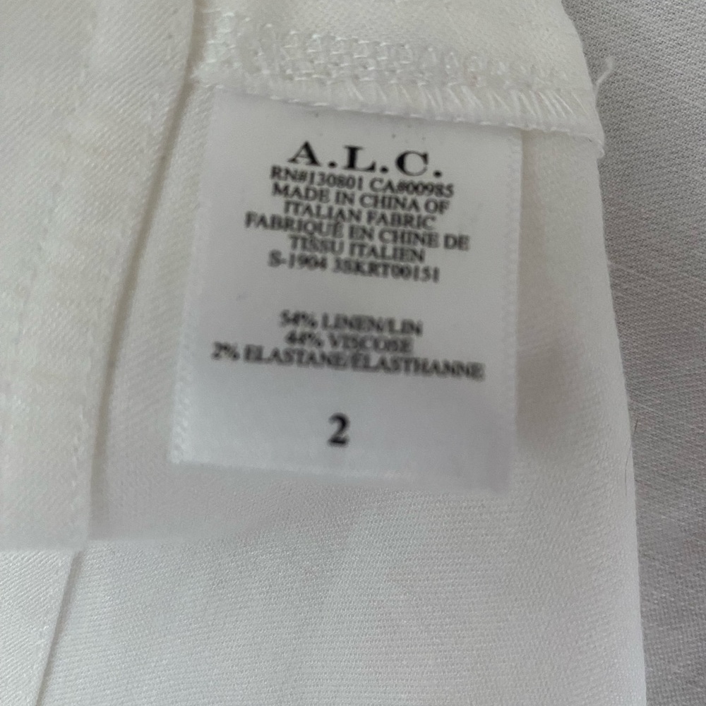 A.L.C. Crisp White A-Line Skirt - Picture 9 of 9